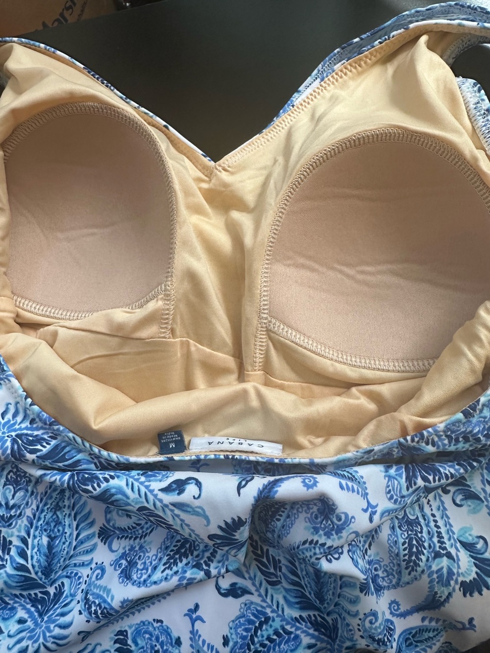 NWOT Cabana Life Charleston Wrap One-Piece Swimsuit UPF 50 size Medium - Picture 9 of 13